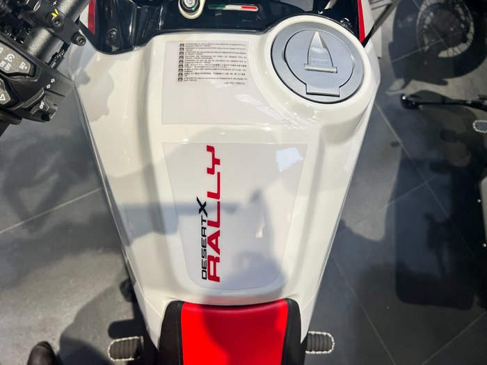 2025 Ducati DESERTX RALLY WHITE