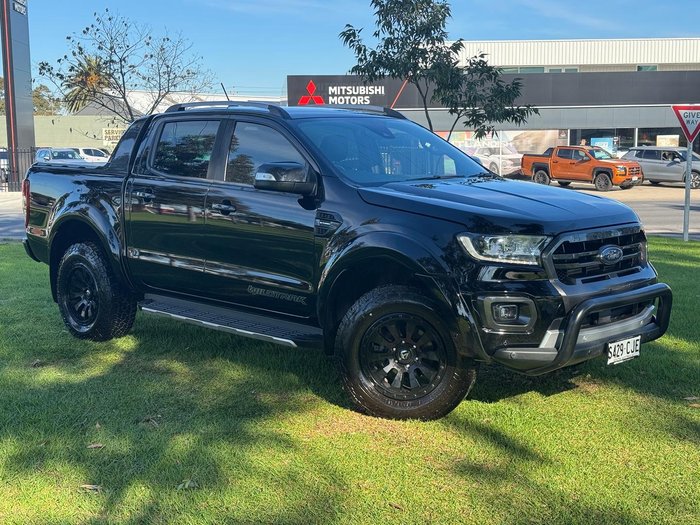 2020 Ford Ranger Wildtrak PX MkIII MY20.25 4X4 Dual Range Shadow Black
