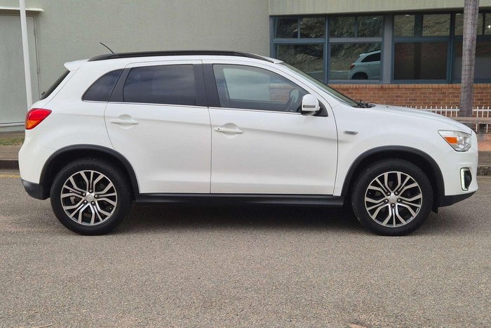 2016 Mitsubishi ASX LS XB MY15.5 White