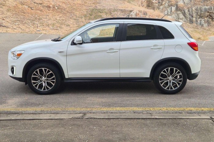 2016 Mitsubishi ASX LS XB MY15.5 White