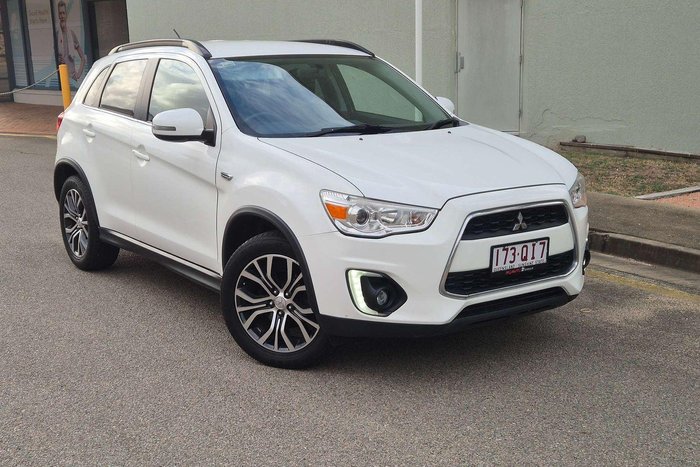 2016 Mitsubishi ASX LS XB MY15.5 White