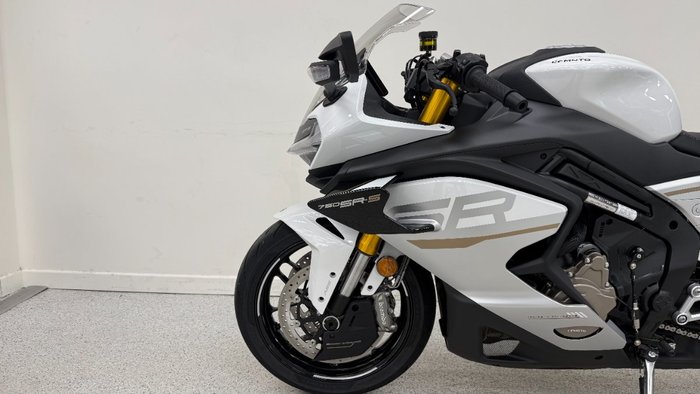 2026 CFMOTO 750SR-S Sports White