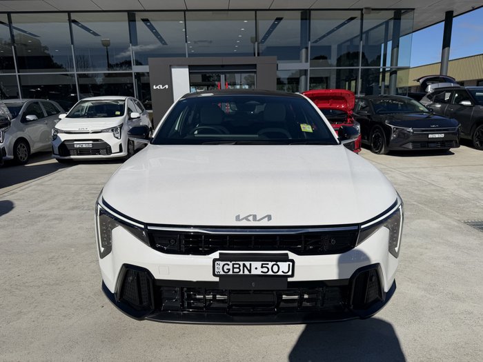 2025 Kia K4 GT-Line CL4m MY25 Snow White Pearl