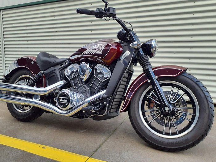 2021 Indian Scout Scout Maroon