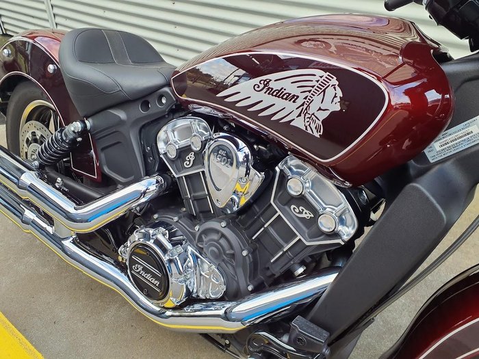 2021 Indian Scout Scout Maroon
