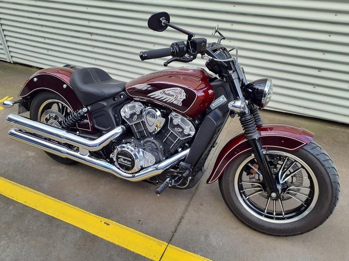 2021 Indian Scout Scout Maroon