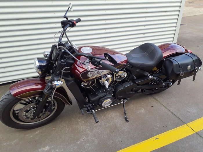 2021 Indian Scout Scout Maroon