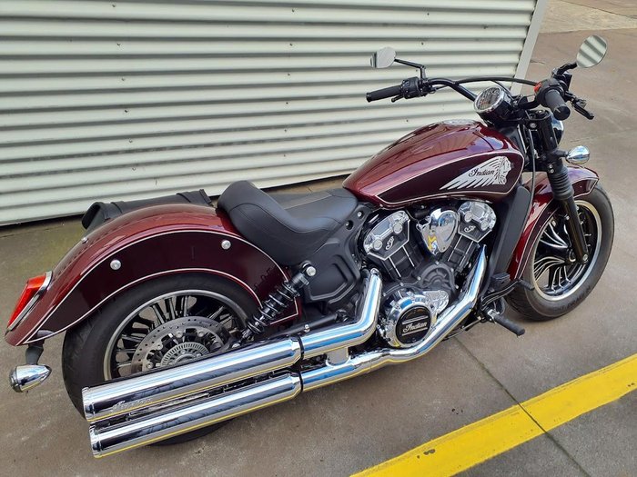 2021 Indian Scout Scout Maroon
