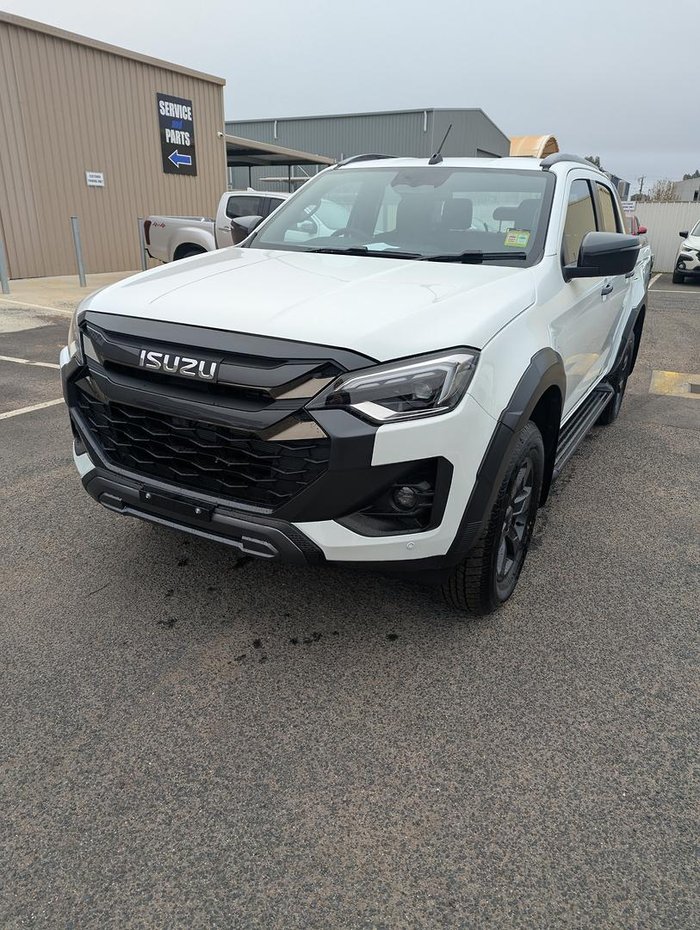 2026 Isuzu D-MAX X-TERRAIN MY25.5 4X4 Dual Range Mineral White