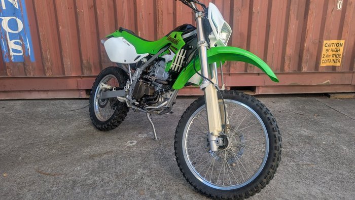 2007 Kawasaki KLX250R Green