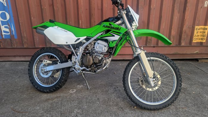 2007 Kawasaki KLX250R Green
