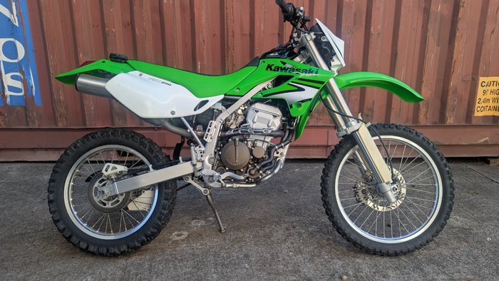 2007 Kawasaki KLX250R Green