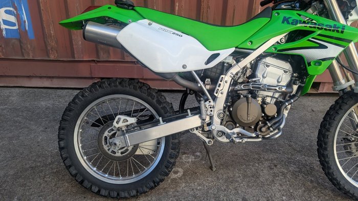2007 Kawasaki KLX250R Green