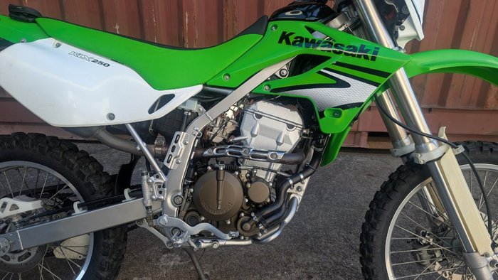 2007 Kawasaki KLX250R Green