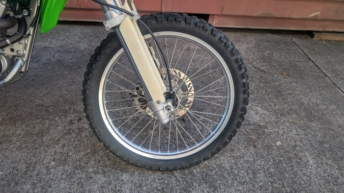 2007 Kawasaki KLX250R Green