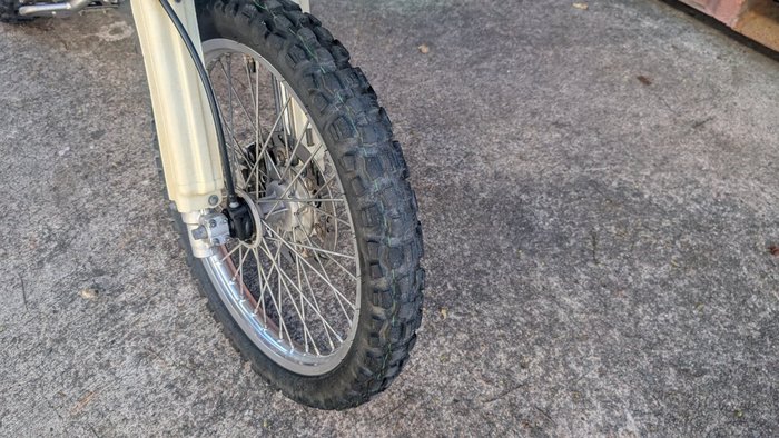 2007 Kawasaki KLX250R Green