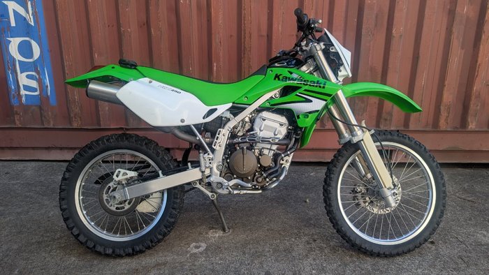 2007 Kawasaki KLX250R Green