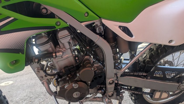 2007 Kawasaki KLX250R Green