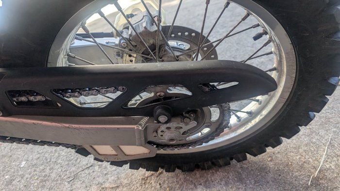 2007 Kawasaki KLX250R Green