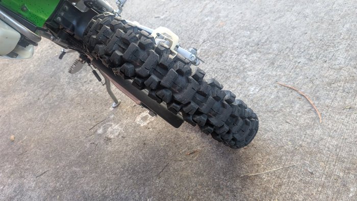 2007 Kawasaki KLX250R Green