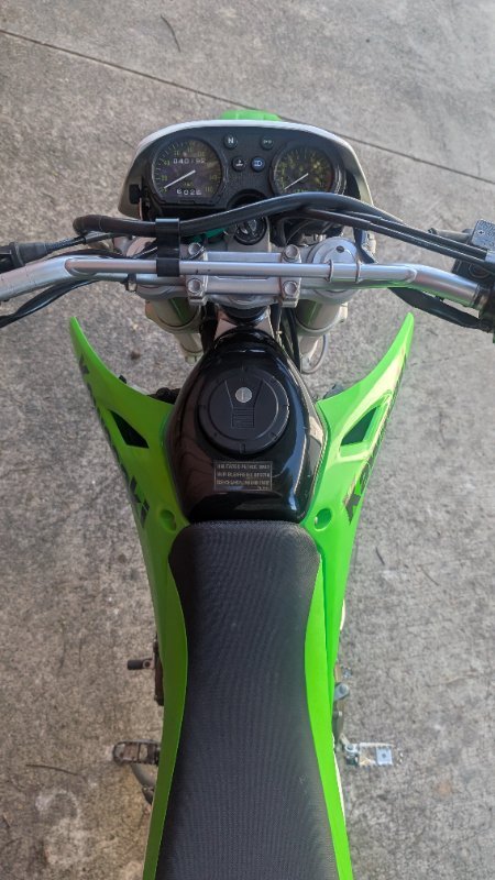 2007 Kawasaki KLX250R Green