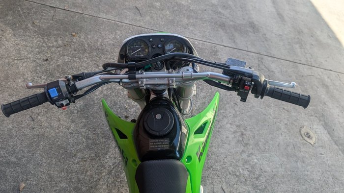 2007 Kawasaki KLX250R Green