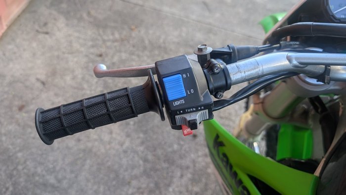 2007 Kawasaki KLX250R Green