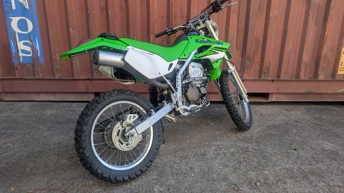 2007 Kawasaki KLX250R Green