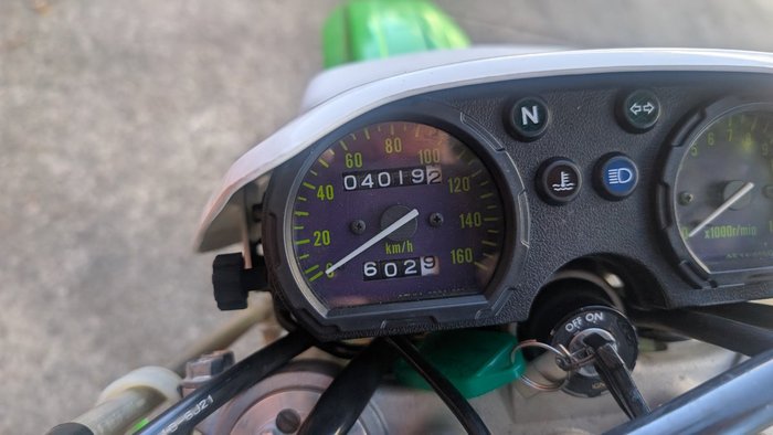 2007 Kawasaki KLX250R Green
