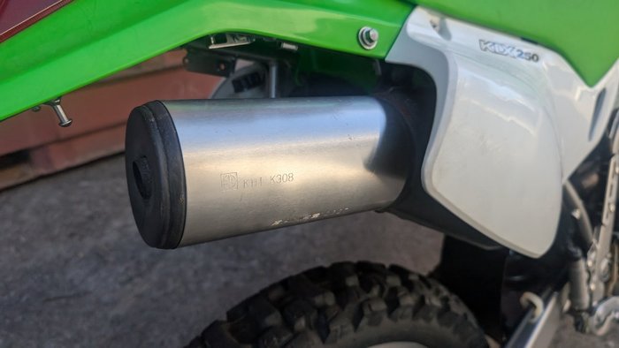 2007 Kawasaki KLX250R Green
