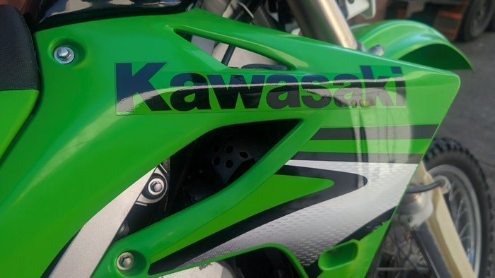 2007 Kawasaki KLX250R Green