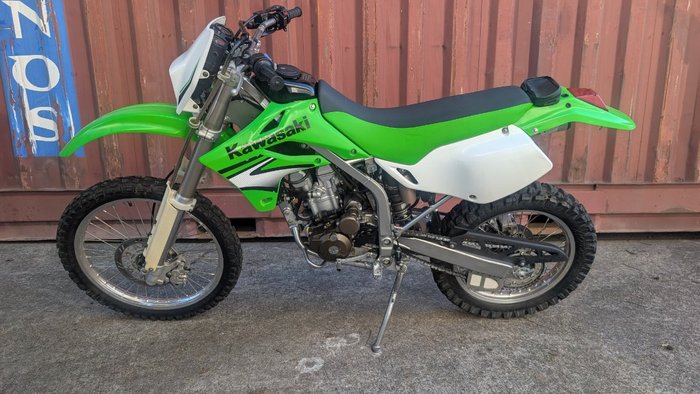 2007 Kawasaki KLX250R Green