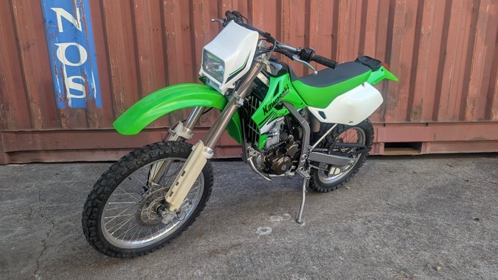 2007 Kawasaki KLX250R Green
