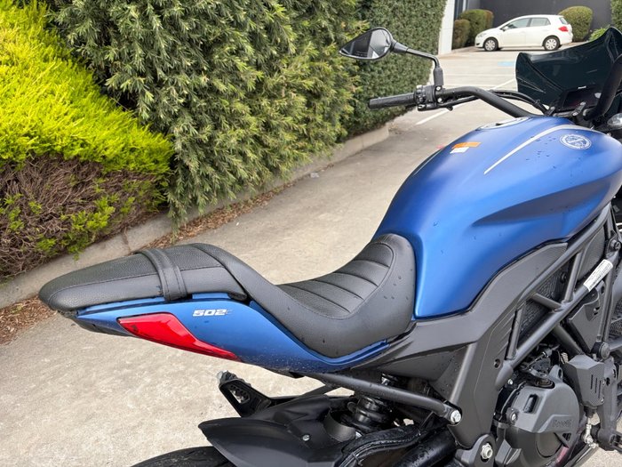 2021 Benelli 502C Blue