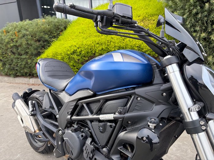 2021 Benelli 502C Blue