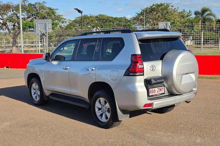 2019 Toyota Landcruiser Prado GXL GDJ150R 4X4 Dual Range Silver Pearl