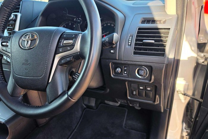 2019 Toyota Landcruiser Prado GXL GDJ150R 4X4 Dual Range Silver Pearl