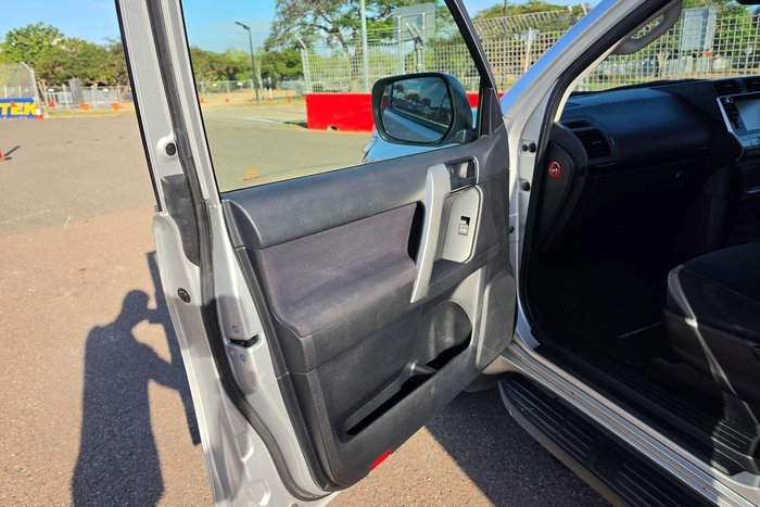 2019 Toyota Landcruiser Prado GXL GDJ150R 4X4 Dual Range Silver Pearl