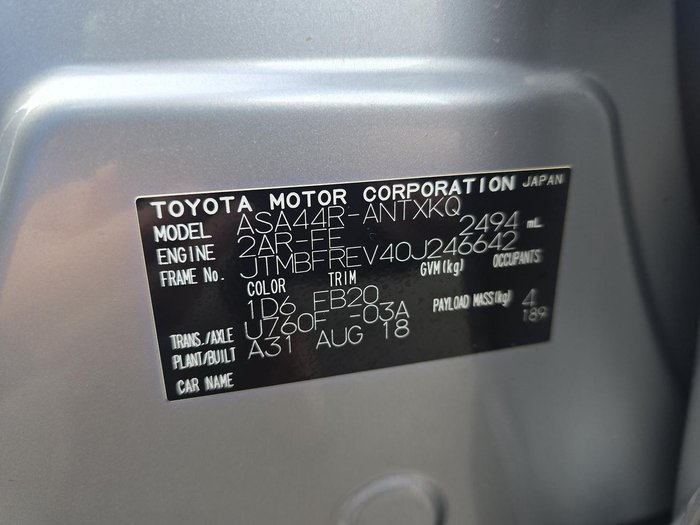 2018 Toyota RAV4 GX