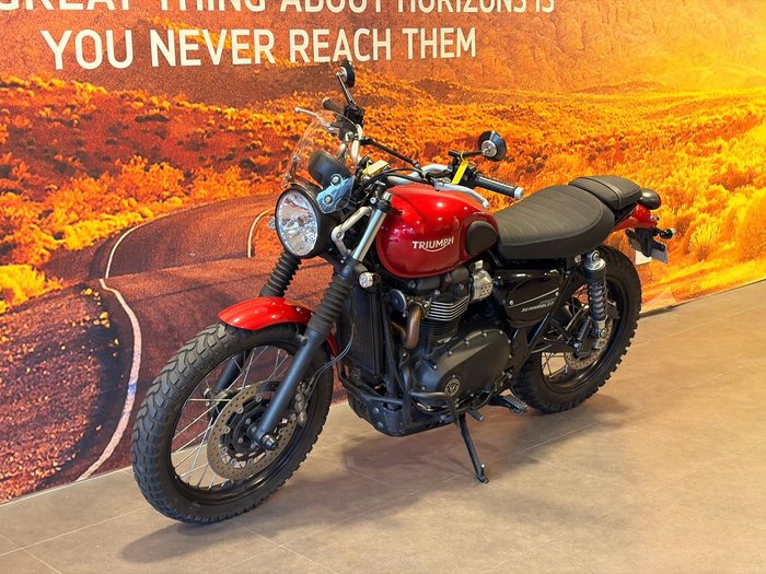 2020 Triumph Street Scrambler Street Scrambler Red