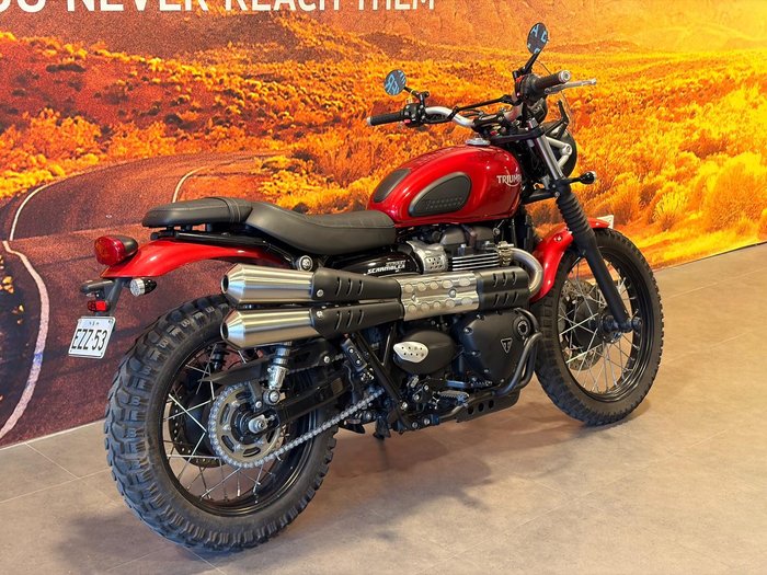 2020 Triumph Street Scrambler Street Scrambler Red