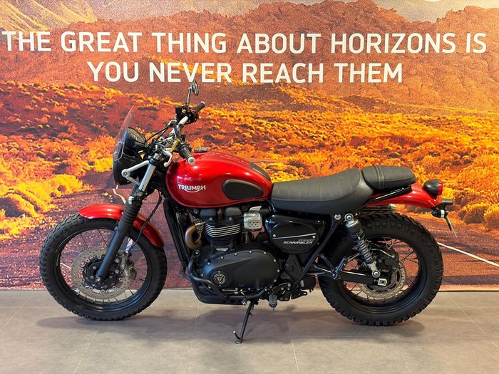 2020 Triumph Street Scrambler Street Scrambler Red
