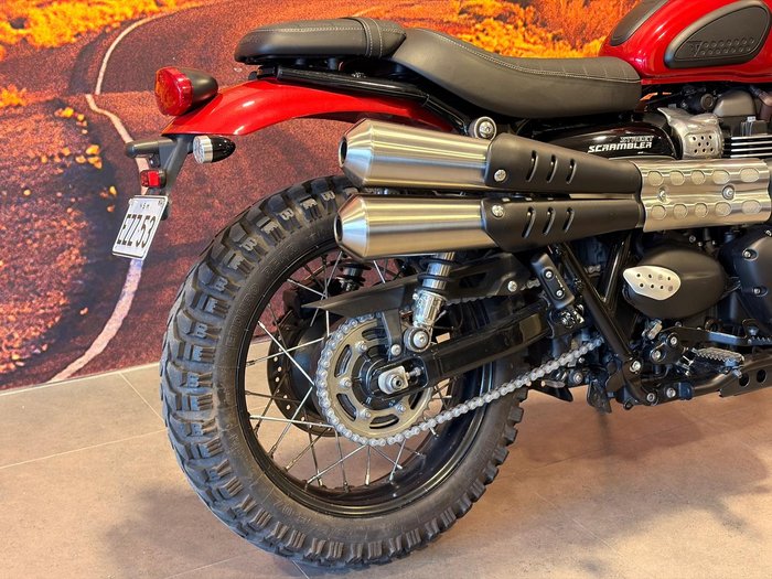 2020 Triumph Street Scrambler Street Scrambler Red