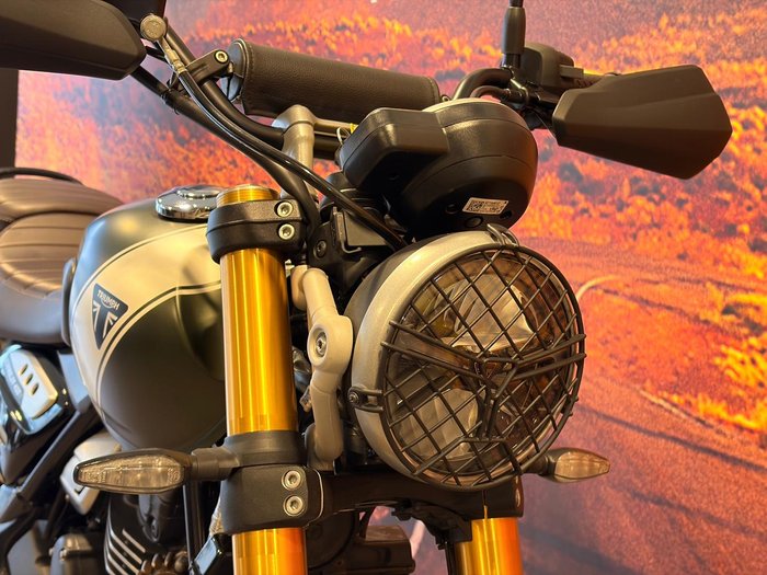 2024 Triumph Scrambler 400 X Scrambler Green