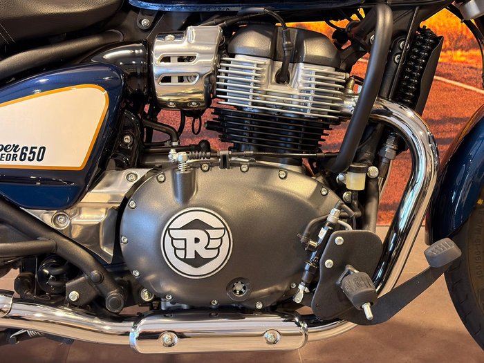 2025 Royal Enfield Super Meteor 650 Meteor Blue