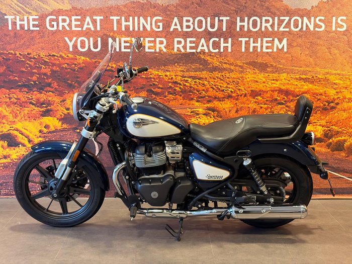2025 Royal Enfield Super Meteor 650 Meteor Blue