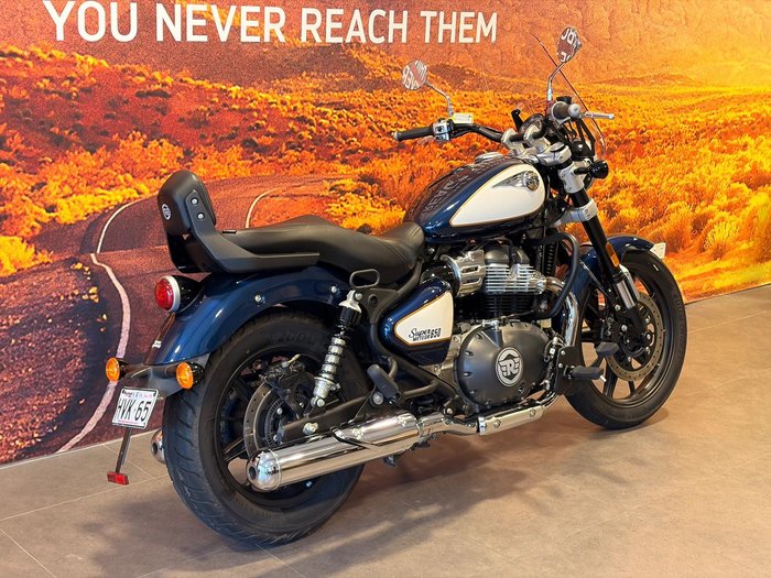 2025 Royal Enfield Super Meteor 650 Meteor Blue