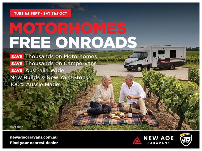 2025 New Age Caravans NAM8 Single Bed Motorhome