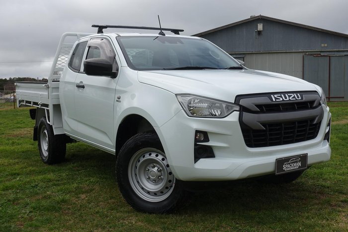 2020 Isuzu D-MAX SX MY21 4X4 Dual Range Mineral White