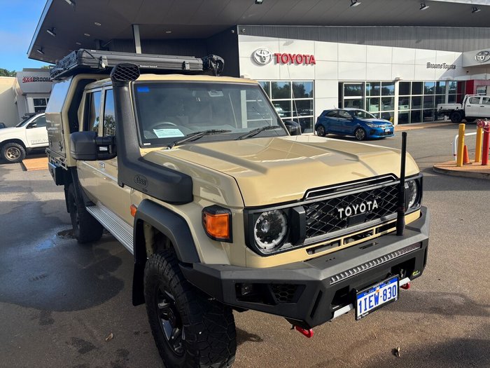 2024 Toyota Landcruiser Military LC70 4.5L Dsl Dual Cab Chassis 5MT GXL